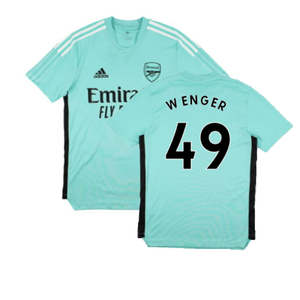 Arsenal 2021-2022 Adidas Training Shirt (XS) (WENGER 49) (Excellent)_0