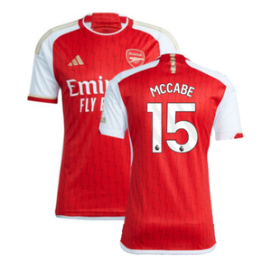 Arsenal 2023-24 Home Shirt (XXLB) (McCabe 15) (Excellent)_0