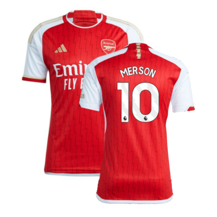 Arsenal 2023-24 Home Shirt (XXLB) (Merson 10) (Excellent)