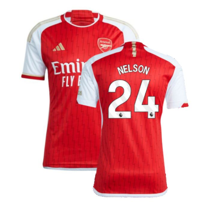 Arsenal 2023-24 Home Shirt (XXLB) (Nelson 24) (Excellent)