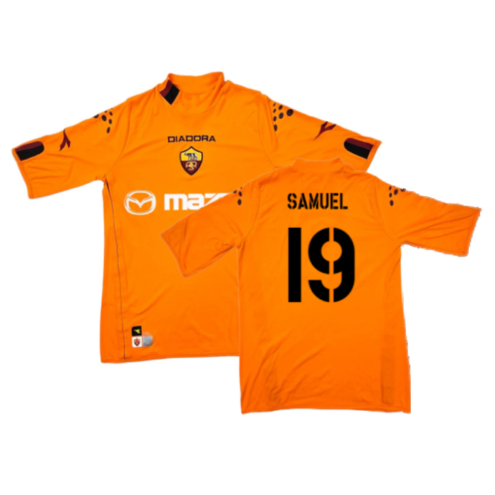 AS Roma 2003-04 Third Shirt (L) (Excellent) (Samuel 19)