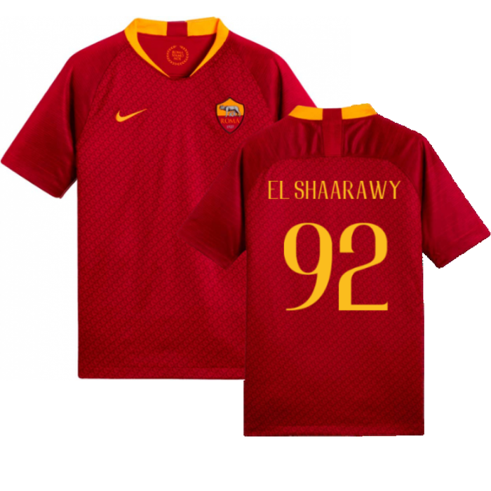 AS Roma 2018-19 Home Shirt (Mint) (El Shaarawy 92)