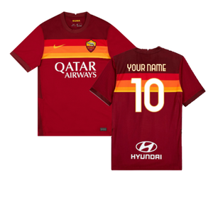 AS Roma 2020-21 Home Shirt (L) (Your Name 10) (BNWT)_0