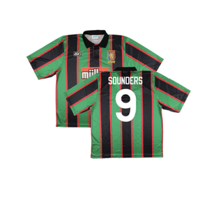 Aston Villa 1993-95 Away Shirt (L) (Good) (Sounders 9)_0