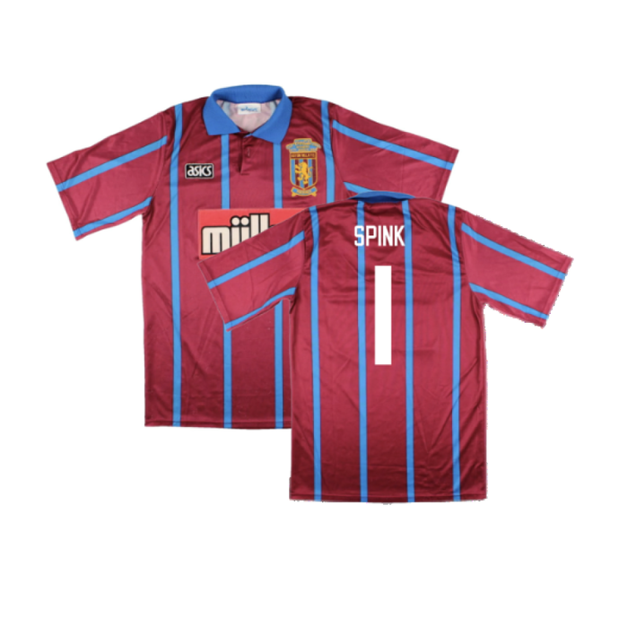 Aston Villa 1993-95 Home (XL) (Excellent) (Spink 1)