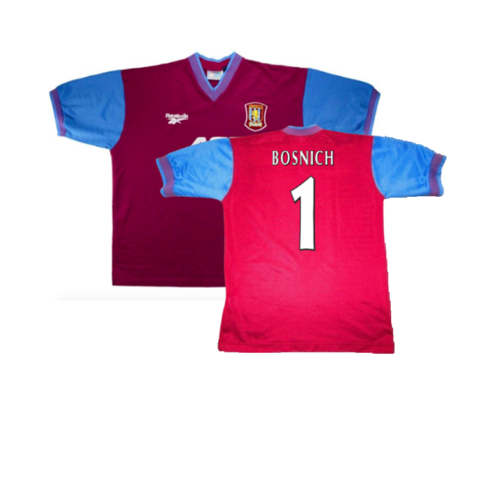 Aston Villa 1997-1998 Home Shirt (Excellent) (Bosnich 1)