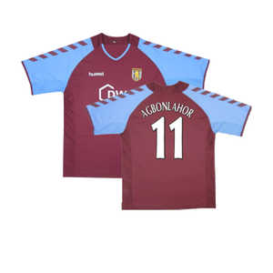 Aston Villa 2004-05 Home Football Shirt (Excellent) (Agbonlahor 11)_0