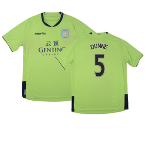 Aston Villa 2012-13 Away Shirt (L) (Excellent) (Dunne 5)_0