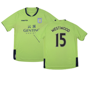 Aston Villa 2012-13 Away Shirt (L) (Excellent) (Westwood 15)_0