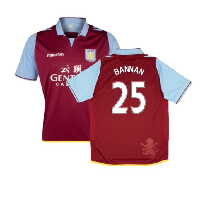 Aston Villa 2012-13 Home Shirt (Very Good) (Bannan 25)