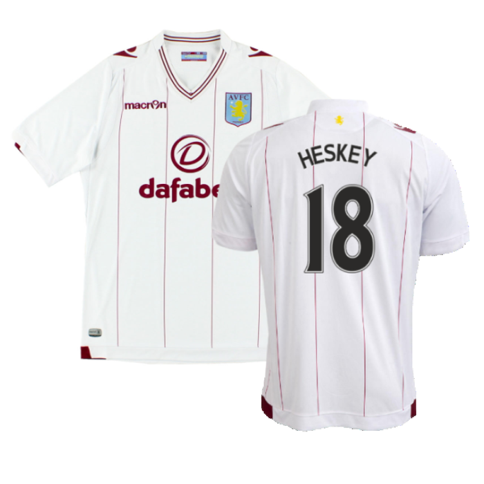 Aston Villa 2014-15 Away (3XL) (Very Good) (Heskey 18)