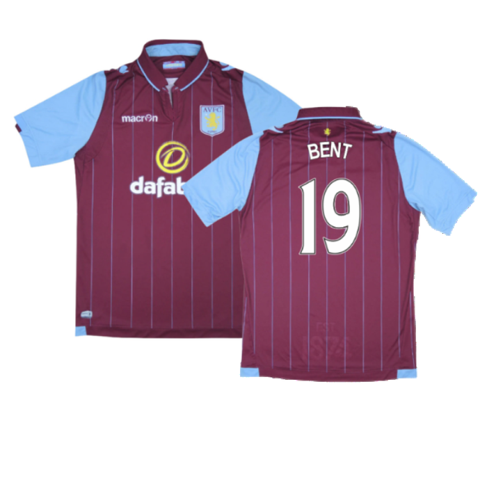 Aston Villa 2014-15 Home Shirt (Excellent) (Bent 19)