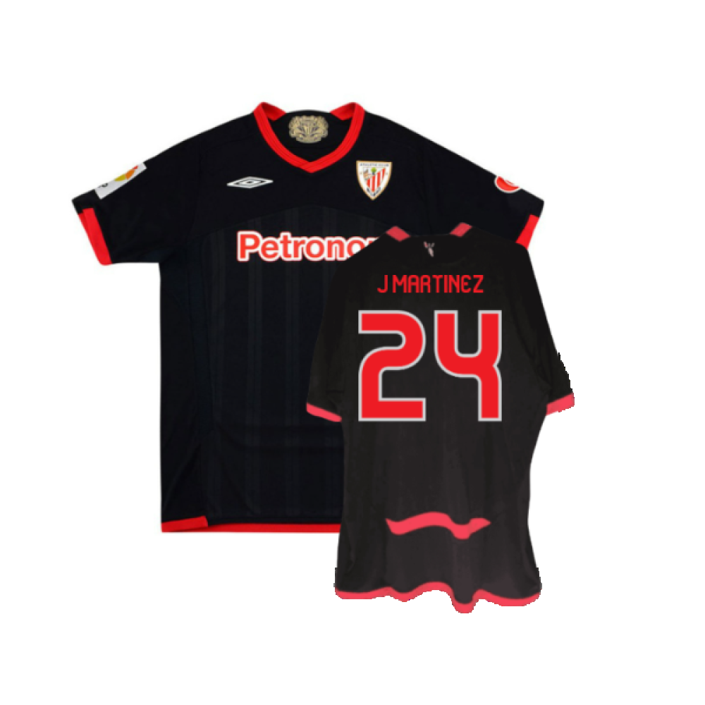 Athletic Bilbao 2009-10 Third Shirt (LB) (Excellent) (J Martinez 24)_0