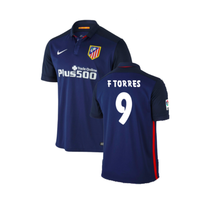 Atletico Madrid 2015-16 Away Shirt (XLB) (Excellent) (F Torres 9)