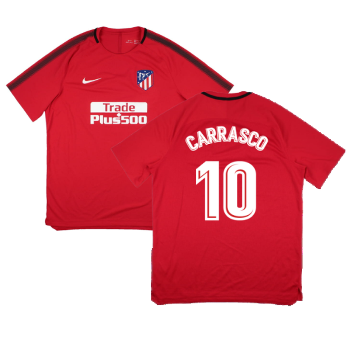 Atletico Madrid 2017-18 Nike Training Shirt (XL) (Carrasco 10) (Mint)