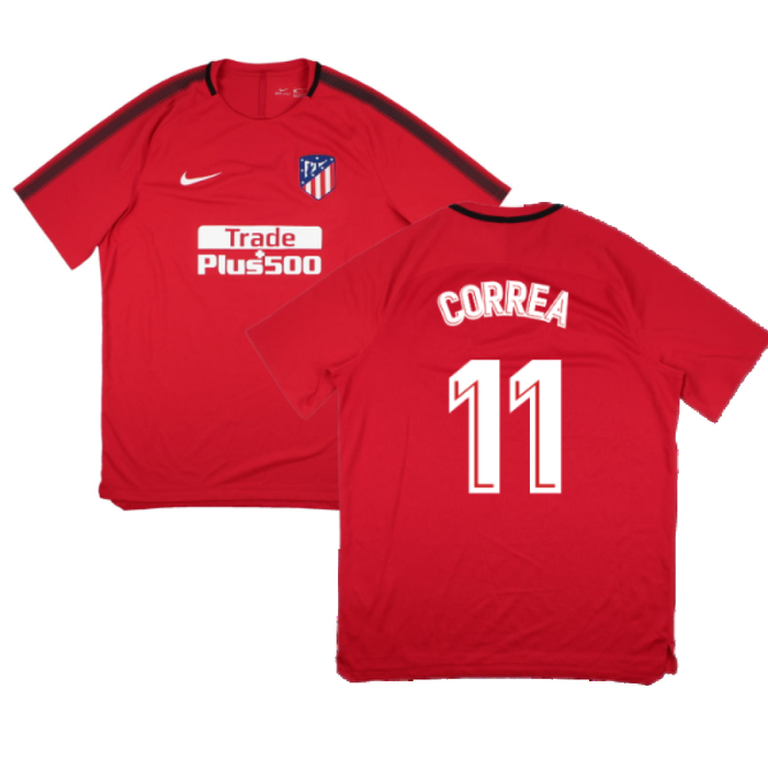 Atletico Madrid 2017-18 Nike Training Shirt (XL) (Correa 11) (Mint)