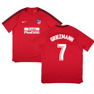 Atletico Madrid 2017-18 Nike Training Shirt (XL) (Griezmann 7) (Mint)_0