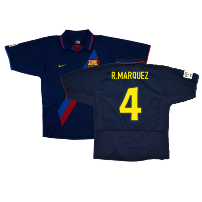 Barcelona 2003-04 Third Shirt (L) (Fair) (R.Marquez 4)