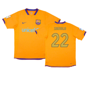 Barcelona 2006-07 Away Shirt (XL) (Good) (Saviola 22)_0