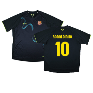 Barcelona 2008-09 Nike Training Shirt (2XL) (RONALDINHO 10) (Excellent)_0