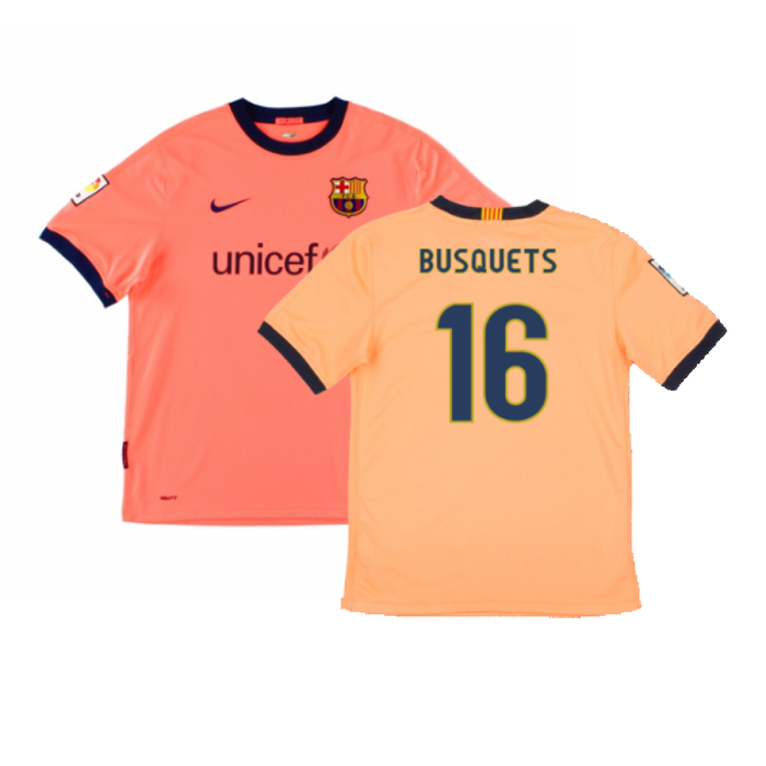 Barcelona 2009-10 Away Shirt (S) (Excellent) (Busquets 16)