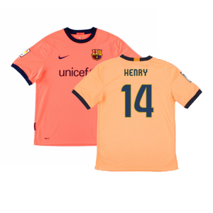 Barcelona 2009-10 Away Shirt (S) (Excellent) (Henry 14)_0