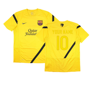 Barcelona 2011-12 Nike Training Shirt (S) (Your Name 10) (Excellent)_0