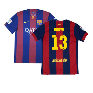 Barcelona 2014-15 Home Shirt (XL Boys) (Very Good) (Bravo 13)_0