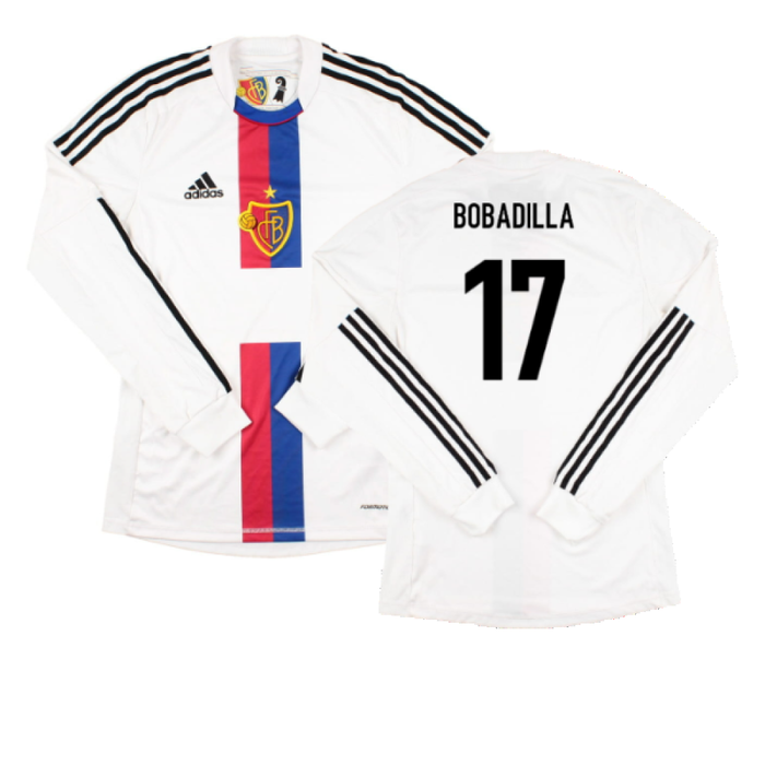 Basel 2012-14 Long Sleeve Away Shirt (Player Version) (S) (Very Good) (Bobadilla 17)