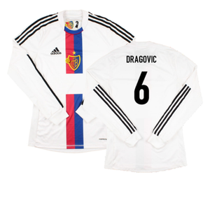 Basel 2012-14 Long Sleeve Away Shirt (Player Version) (S) (Very Good) (Dragovic 6)_0