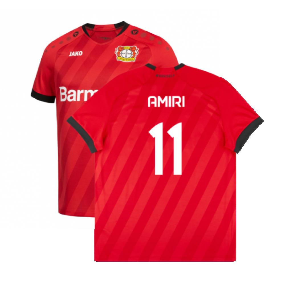 Bayer Leverkusen 2019-20 Home Shirt (Mint) (Amiri 11)_0