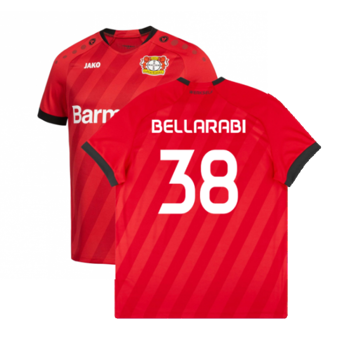 Bayer Leverkusen 2019-20 Home Shirt (Mint) (Bellarabi 38)