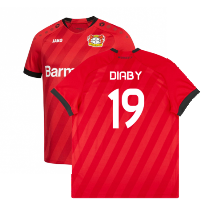 Bayer Leverkusen 2019-20 Home Shirt (Excellent) (Diaby 19)