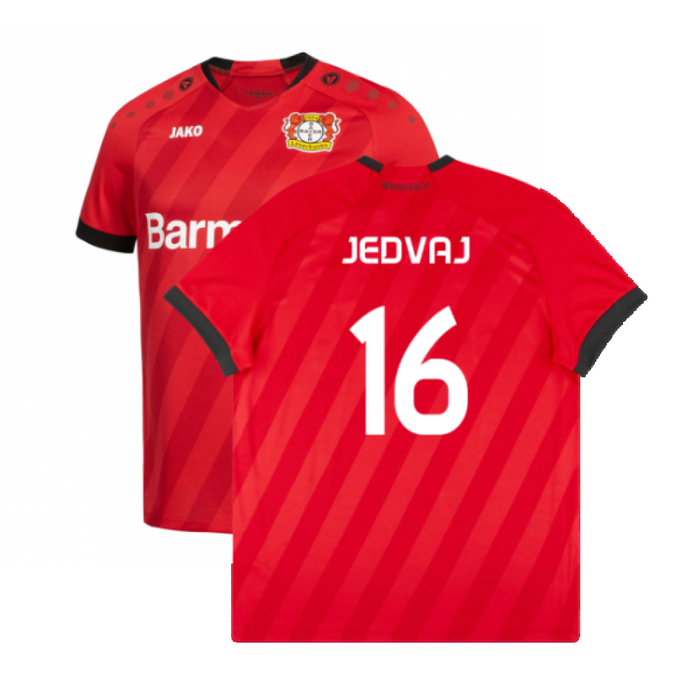 Bayer Leverkusen 2019-20 Home Shirt (Mint) (Jedvaj 16)