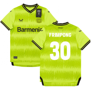 Bayer Leverkusen 2022-23 GK Home Shirt (M) (FRIMPONG 30) (BNWT)_0