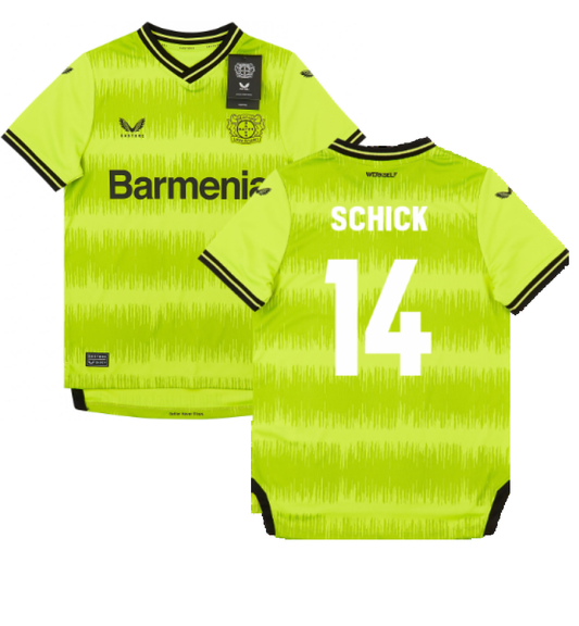 Bayer Leverkusen 2022-23 GK Home Shirt (M) (SCHICK 14) (BNWT)_0