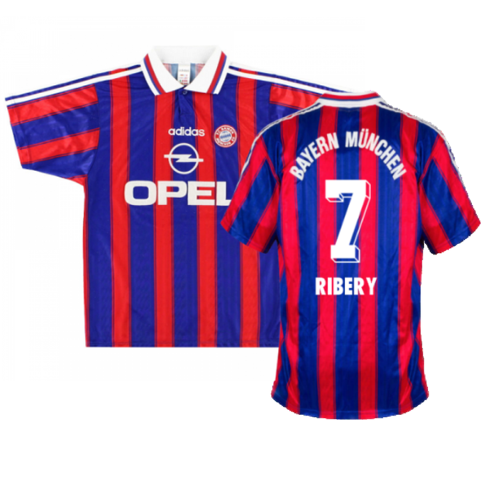 Bayern Munich 1995-97 Home Shirt (Very Good) (RIBERY 7)