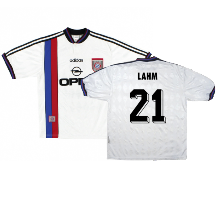 Bayern Munich 1996-98 Away Shirt (L) Strunz #8 (Fair) (Lahm 21)