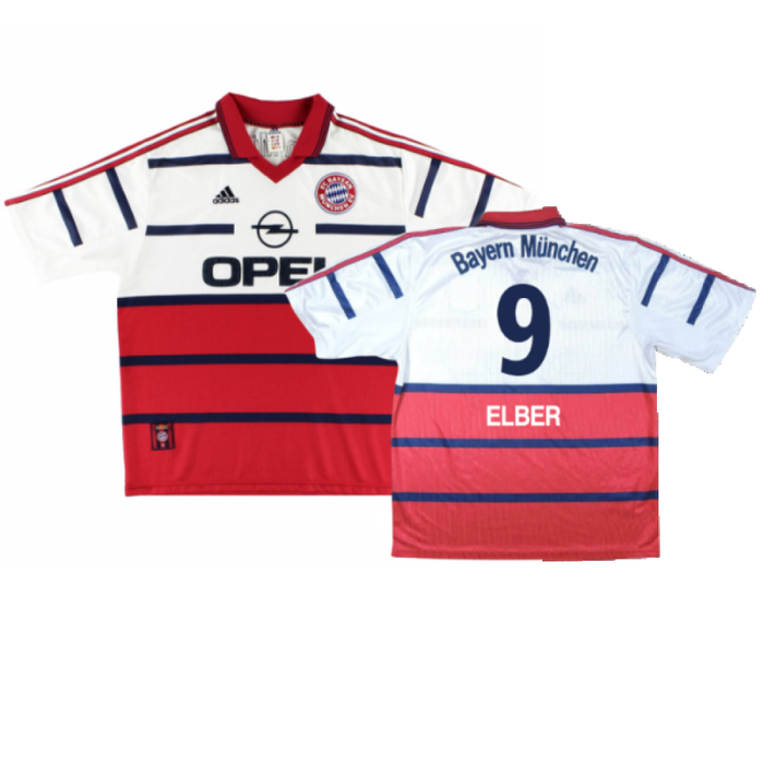 Bayern Munich 1998-00 Away Shirt (Excellent) (Elber 9)