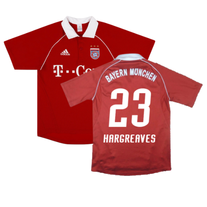 Bayern Munich 2005-06 Home Shirt (Good) (Hargreaves 23)