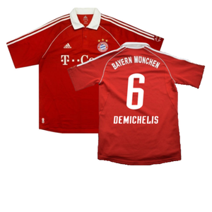 Bayern Munich 2006-07 Home Shirt (Very Good) (Demichelis 6)_0