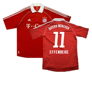 Bayern Munich 2006-07 Home Shirt (Excellent) (Effenberg 11)_0