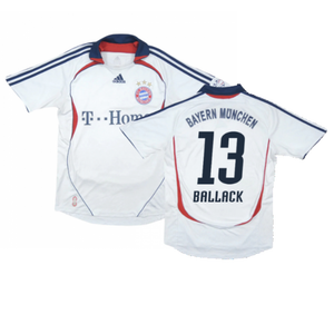 Bayern Munich 2006-08 Away Shirt (M) (Good) (Ballack 13)_0