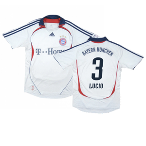 Bayern Munich 2006-08 Away Shirt (M) (Good) (Lucio 3)_0