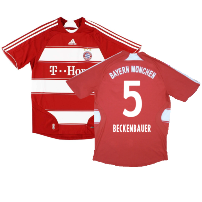 Bayern Munich 2007-09 Home (M) (Very Good) (Beckenbauer 5)