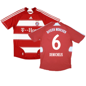 Bayern Munich 2007-09 Home Shirt (M) (Fair) (Demichelis 6)_0