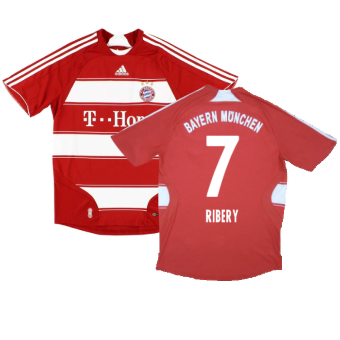 Bayern Munich 2007-09 Home (M) (Very Good) (Ribery 7)