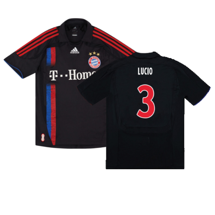 Bayern Munich 2007-08 Third Shirt (XXL) (Good) (Lucio 3)