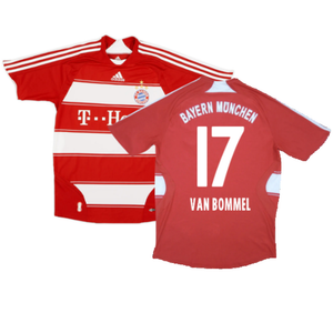 Bayern Munich 2007-09 Home Shirt (XL Boys) Schweinsteiger #31 (Good) (Van Bommel 17)_0