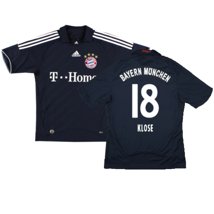 Bayern Munich 2008-09 Away Shirt (Van Bommel #17) (M) (Very Good) (Klose 18)